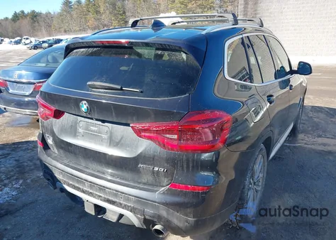 2019 BMW X3 xDrive30I z USA, uszkodzony, nr VIN 5UXTR9C51KLE11862